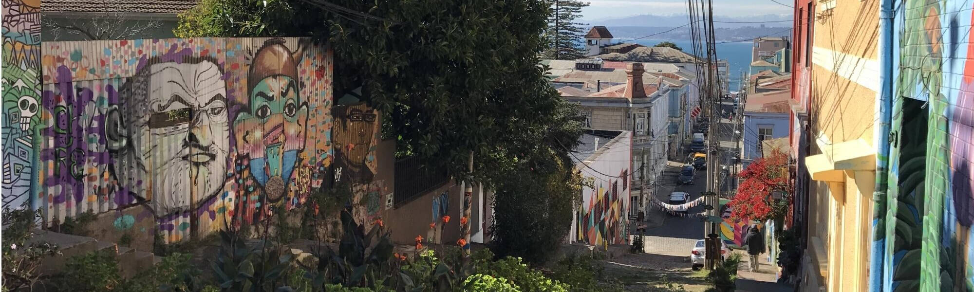 Street in a Chilean city